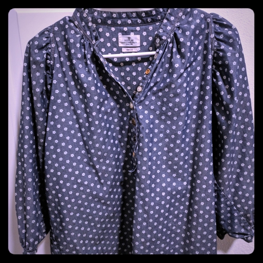 Replay womens blouse sz. S